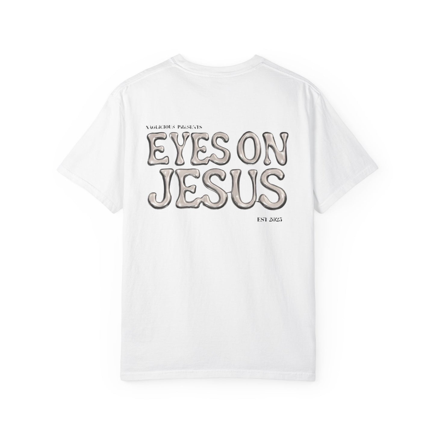 Faith-Inspired Unisex T-Shirt: "Eyes on Jesus" Design, Perfect for Church, Gifts, Spiritual Events, Faith Apparel, Comfortable Casual Wear