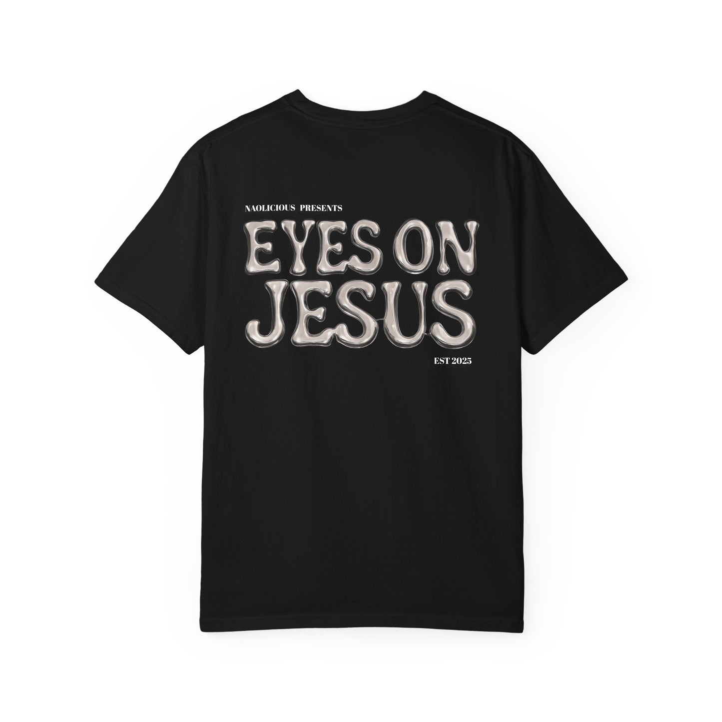 Faith-Inspired Unisex T-Shirt: "Eyes on Jesus" Design, Perfect for Church, Gifts, Spiritual Events, Faith Apparel, Comfortable Casual Wear