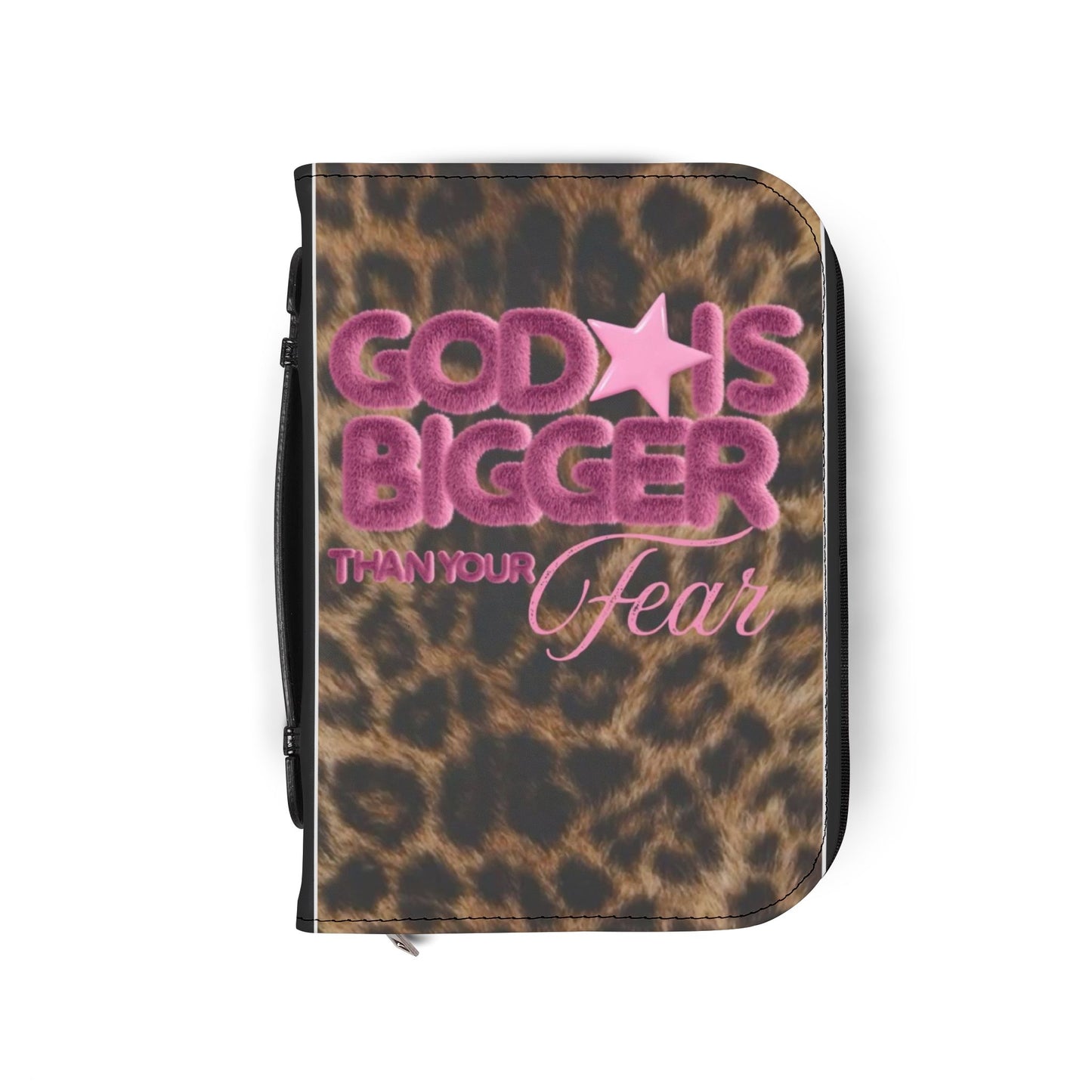 Christian Accessory, Stylish Bible Cover | God Is Bigger than Your Fear | Inspirational, Religious Gift, Faith Encouragement, [...]