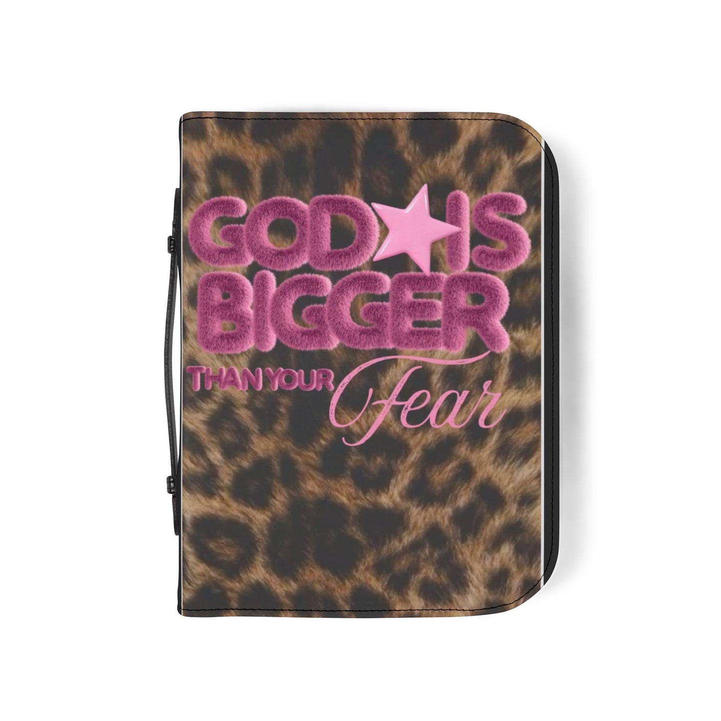 Christian Accessory, Stylish Bible Cover | God Is Bigger than Your Fear | Inspirational, Religious Gift, Faith Encouragement, [...]