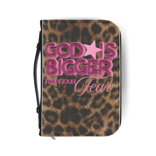 Christian Accessory, Stylish Bible Cover | God Is Bigger than Your Fear | Inspirational, Religious Gift, Faith Encouragement, [...]