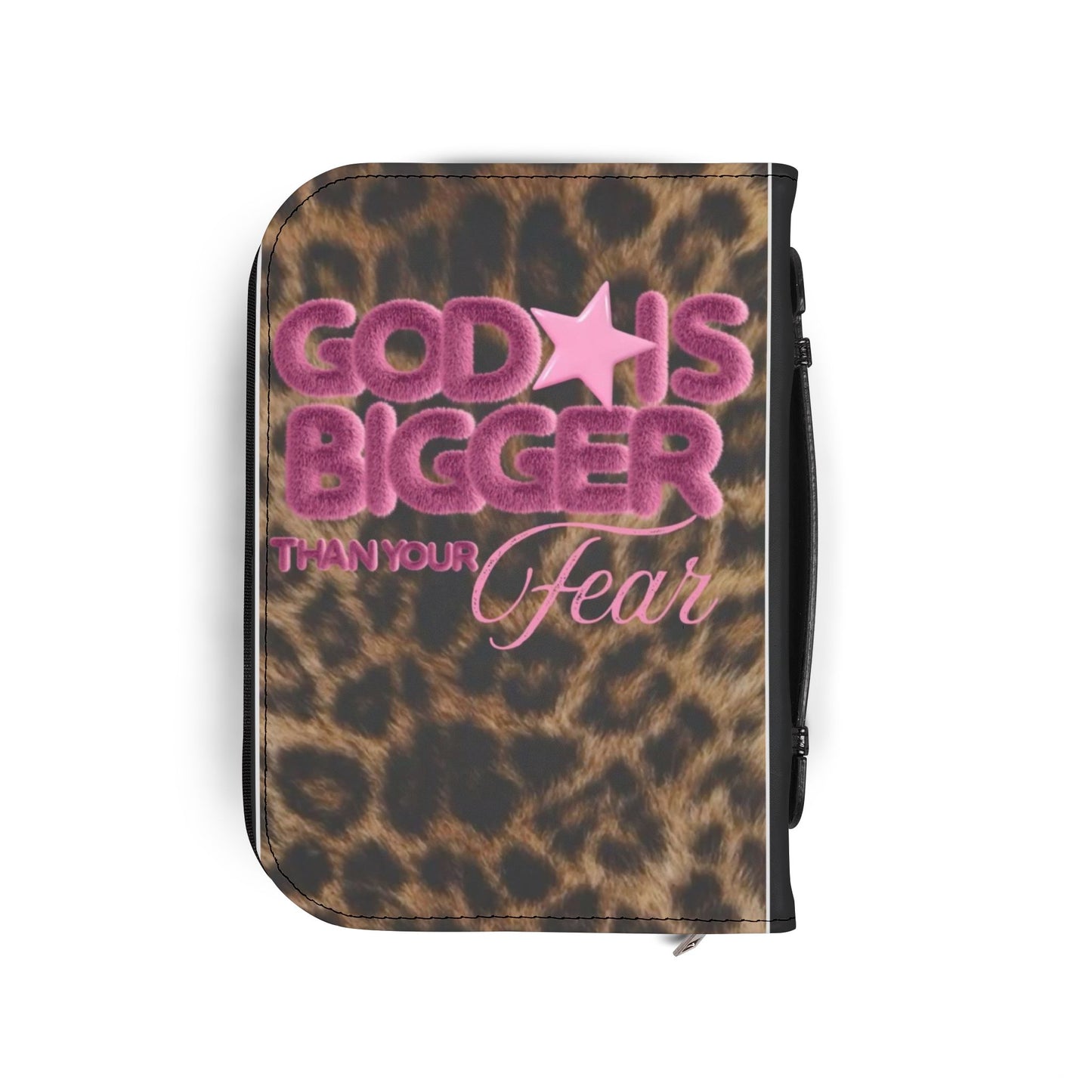 Christian Accessory, Stylish Bible Cover | God Is Bigger than Your Fear | Inspirational, Religious Gift, Faith Encouragement, [...]