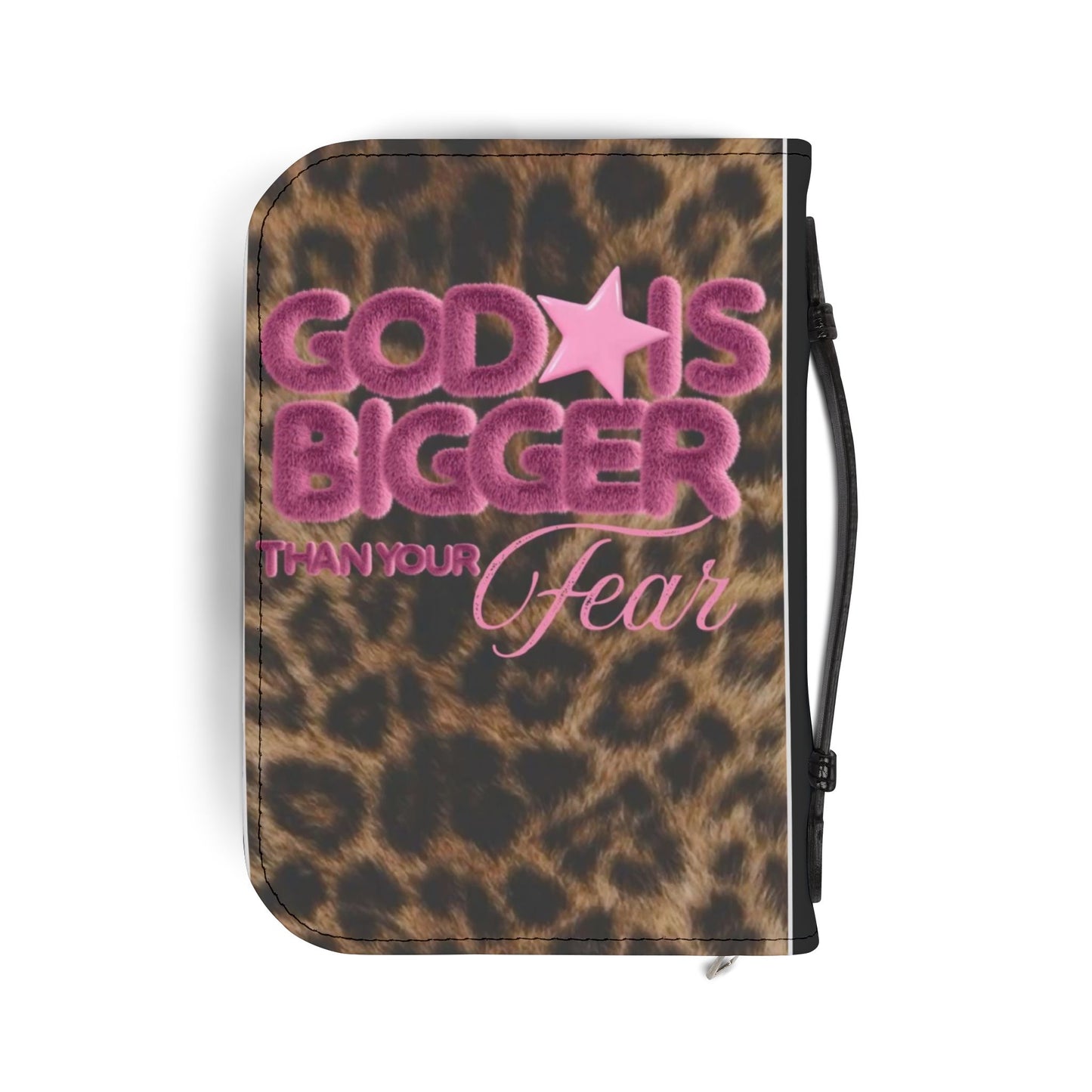 Christian Accessory, Stylish Bible Cover | God Is Bigger than Your Fear | Inspirational, Religious Gift, Faith Encouragement, [...]